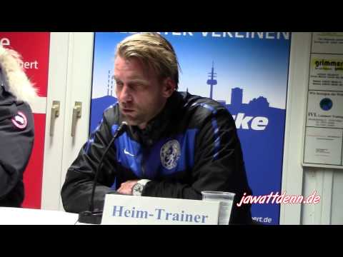 Pressekonferenz SSVg Velbert - RWE