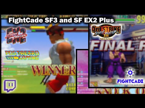 FightCade SF3 and SF EX2 Plus MAME