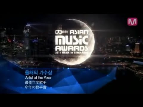 2011 Mnet Asian Music Awards - Artist of the Year Result
