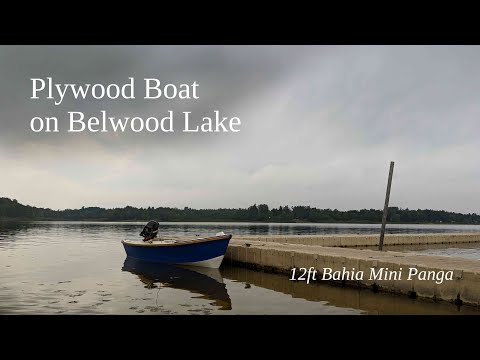 Plywood Boat on Belwood Lake