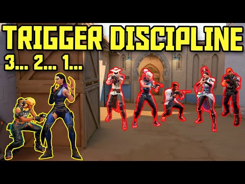 When VALORANT Players Have TRIGGER DISCIPLINE...