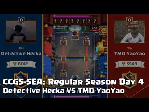 CCGS SEA Regular Season Day 4 - Detective Hecka VS TMD YaoYao