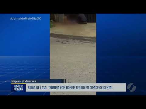 Briga de casal termina com homem ferido em Cidade Ocidental