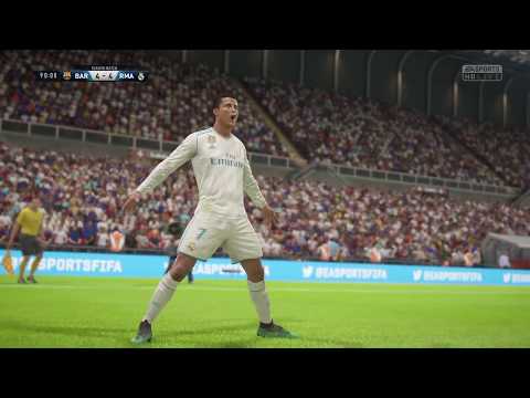 FIFA 18 ROAD TO DIVISION 1 PART 181 - BARCELONA VS REAL MADRID - FIFA 18 Online Seasons Gameplay