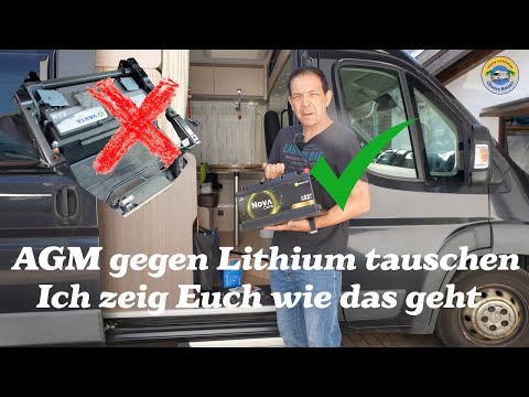 AGM gegen Lithium: So einfach tauschst du deine Wohnmobil-Batterie! 🔋🚐 DIY