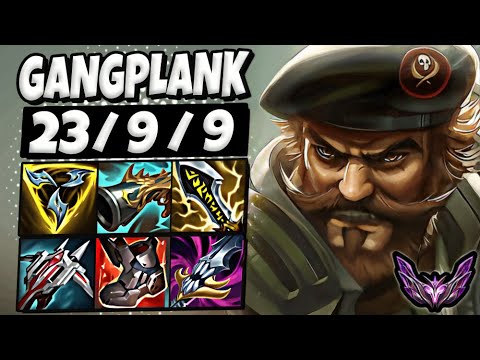 OTP Gangplank vs Akali [ TOP ] Lol Korea Master Patch 25.11 ✅