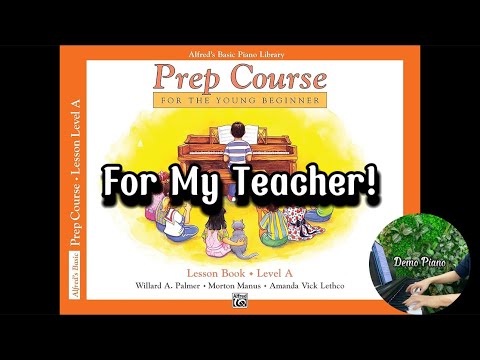 For My Teacher! (P27) | Alfred’s Basic Prep Course - Lesson Level A