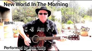 NEW WORLD IN THE MORNING (Roger Whittaker) Lyrics With Chords On-Screen