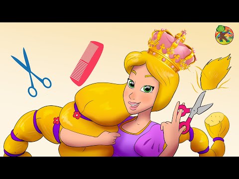 Prinzessin Rapunzel die Friseurin | KONDOSAN Deutsch - Märchen für Kinder | Folge 2