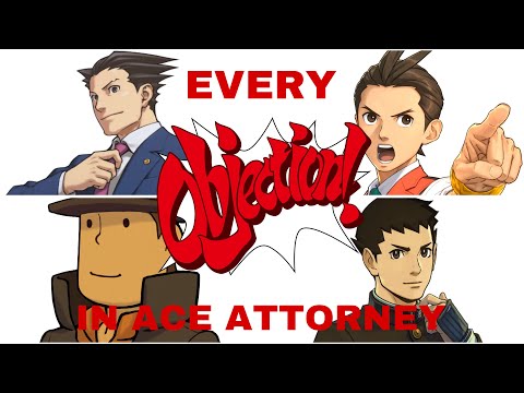 *UPDATED 2024* Ace Attorney Series - All Objections (including PLvsPW:AA & TGAA)