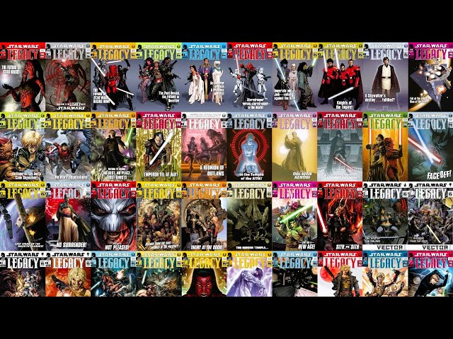 Vídeo relacionado con Star Wars Legends: Legacy Omnibus Vol. 1 Jan Duursema Cover