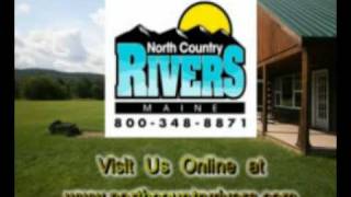 preview picture of video 'Maine Cabins Rentals - North Country Rivers - Kennebec Cabins'