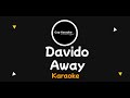 Davido -Away (karaoke Version)