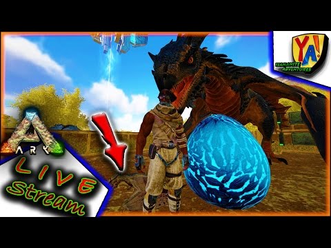 GAME GIVEAWAY & HATCHING DRAGONS!!!  ARK: Survival Evolved (Scorched Earth *LIVE Stream #31)
