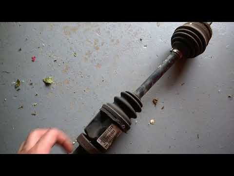How to check a drive shaft (axle) - you can do this without removing the axle from the car