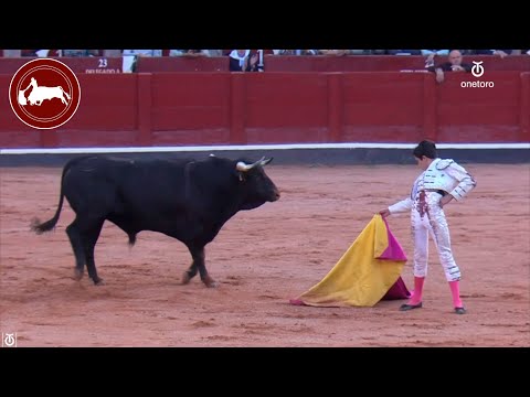 Marco Pérez, second bull, Salamanca Fair, 14-09-2024