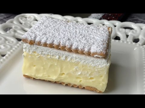 Krempita sa keksom/brzo i ukusno/bez pecenja