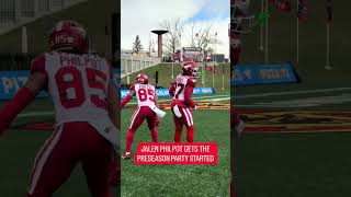 PHIL THE POT ???? #cfl #football #stampeders #touchdown