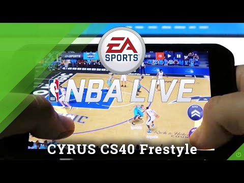 How NBA Live Works on Cyrus CS40 Freestyle – Gaming Quality Checkup