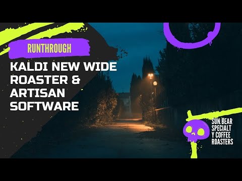 Kaldi New Wide Roaster Run Through / Artisan Coffee Roasting Software