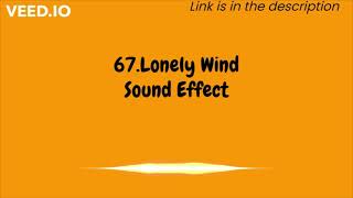 Download lagu Lonely Wind Sound Effect mp3