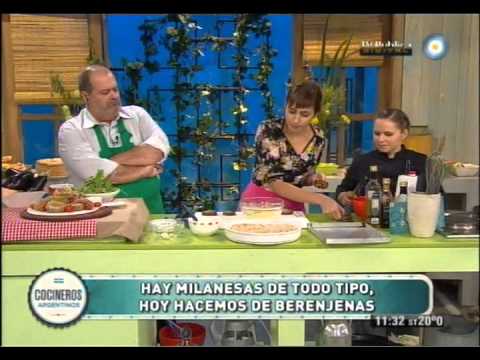 Milanesas de berenjenas