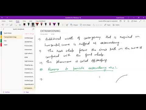 01-07-2021 || Extra widening