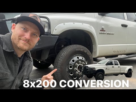 Converting the 04 to 19+ DUALLY WHEELS. Cheaper route and old school wheels