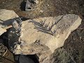 Shaping Sandstone with Drill, Hammer, Feathers, and Wedges