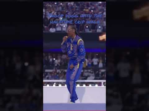 Snoop Dogg Halftime crip walk