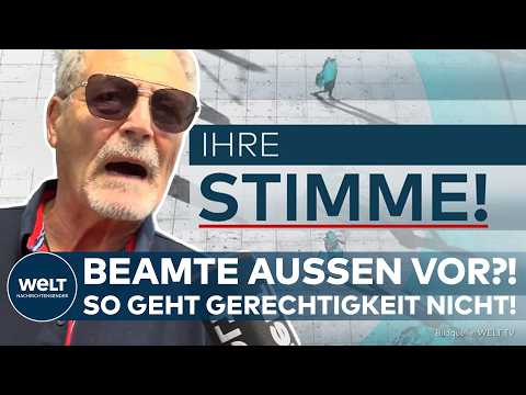 Video Thumbnail: ARBEITEN BIS 70?! Bürger reagieren entsetzt auf neue Rentenpläne | Ihre Stimme