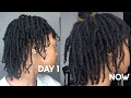 4 Month Loc Journey With Pictures And Videos Two Strand Twists
