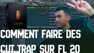 COMMENT FAIRE DES CUTS SUR FL STUDIO 20 + ASTUCE CUT MELODY - tuto rap trap débutants