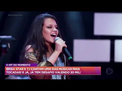 Thiago Jhonathan (TJ) e Brisa Star no Hora do Faro