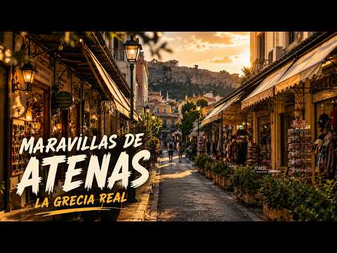 Maravillas de Atenas 🚶‍♂️🏛️ Esto NO te lo podés perder 🔥📍