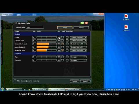 comment regler simulateur fms