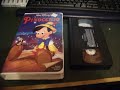 Full VHS Tape Pinocchio 1993 VHS From Eithan Perry