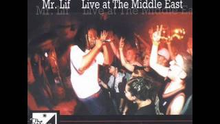 Mr. Lif - Live at the Middle East 5-6