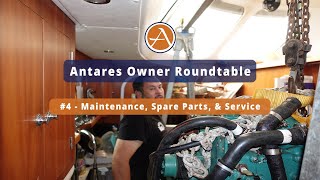 Maintenance, Spare Parts and Service aboard the Antares Catamaran video thumbnail