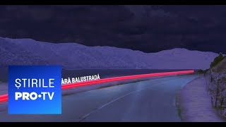 Stirile PRO TV - ANIMATIE GRAFICA. Cum s-a prabusit in Dunare masina in care era Anca Pop