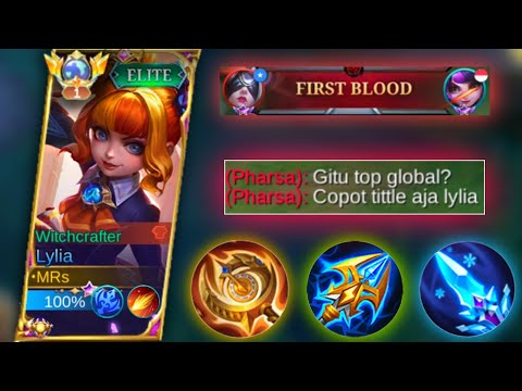 LYLIA BURST DAMAGE(must try), 1 SHOT BUILD 2023 | BUILD LYLIA 2023 - Lylia Gameplay