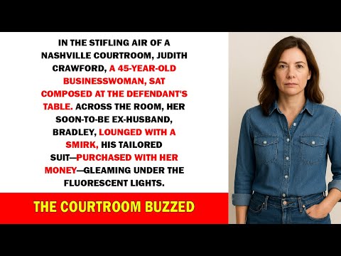 "Divorce Court Drama: How Judith Crawford Outsmarted Her Gold-Digging Husband in Nashville"