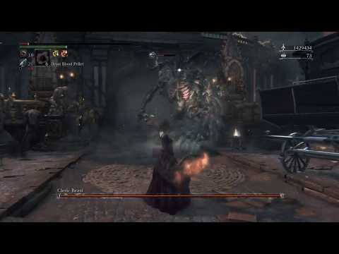 Bloodborne Cleric Beast no damage op poorman gem (NG+)