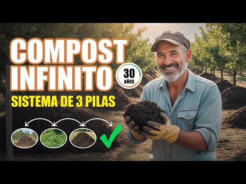 How to Make INFINITE COMPOST: The 3-Tier System That Never Fails ♻️ #3