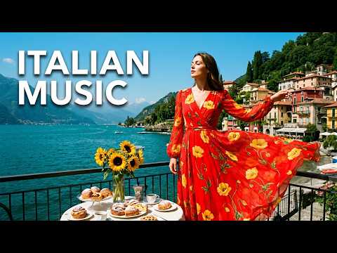 🎶 Italian Vibes & Mediterranean Music 🎶 2+ Hours Scenic Amalfi Coast & Lake Como Relaxation 4K
