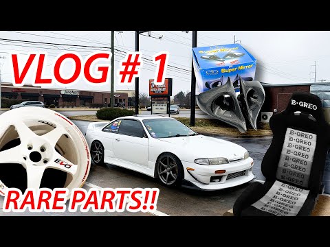 Lucky Labo Vlog #1 - S14 is Back!! Plus Rare Parts