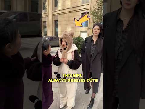 This girl always dresses cute