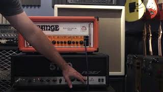 Video thumbnail for Orange Rockerverb 100 mkiii vs Peavey 5150 by CA P