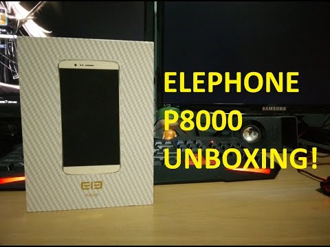 Elephone P8000 Unboxing!