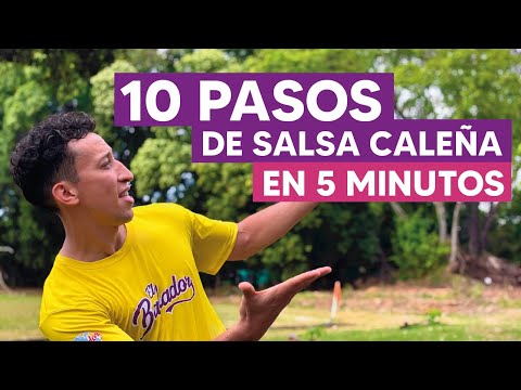 10 Pasos de Salsa en 5 Minutos | Clase de Salsa Online básica